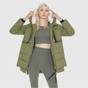 Orolay 092 Classics Women’s Thickened Down Jacket - Green Peat Moss